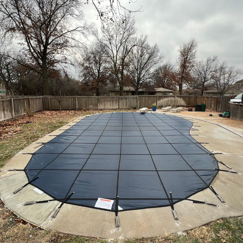 Shaped pool cover